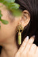 Tree of life crystal drop earrings