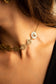 Seven chakra choker + moonstone collar necklace combo